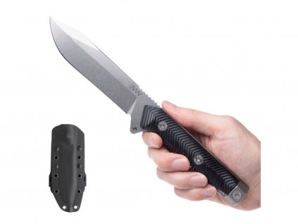 Nůž ANV M73 Kontos - Stonewash, Kydex Sheath