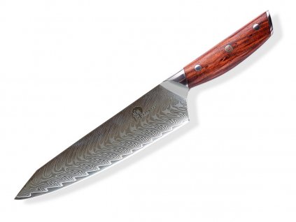 Kuchyňský nůž Dellinger Rosewood Gyuto Damascus 21,5 cm