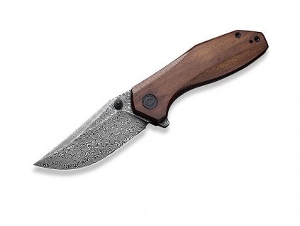 Nůž Civivi ODD 22 C21032-DS1 Black Cuibourtia Wood Damascus