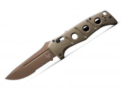 Nůž Benchmade Auto Adamas 2750SFE-2 Serrated OD Green G10