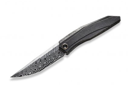 Nůž We Knife Cybernetic WE22033-DS1 Titanium Damasteel