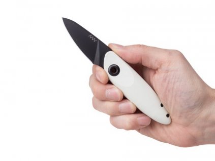 Nůž ANV Z070 - Sleipner DLC, Mintwhite