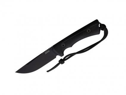 Nůž ANV P200 - Sleipner Cerakote Black, GRNPU Black