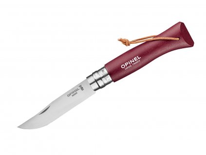 Nůž Opinel N°08 Bushwhacker Garnet bordó