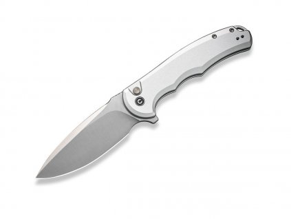 Nůž Civivi Button Lock Praxis C18026E-2 Nitro-V Silver Aluminum