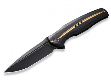 Nůž We Knife 601X WE01J-1 Black&Gold Titanium CPM 20CV