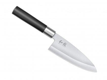 Kuchyňský nůž KAI Wasabi Black Deba 15 cm