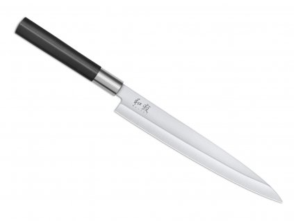 Kuchyňský nůž KAI Wasabi Black Yanagiba 21 cm