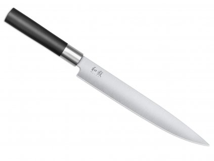 Kuchyňský nůž KAI Wasabi Black plátkovací 23 cm