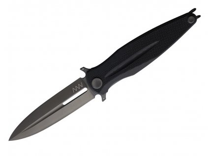 Nůž ANV Z400 BB - Sleipner DLC, G10 Black