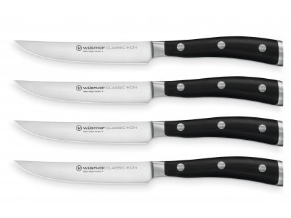 Sada steakových nožů Wüsthof Classic Ikon (4 nože)