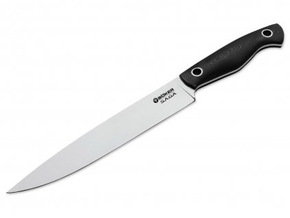 Kuchyňský nůž Böker Saga Carving G10 Satin