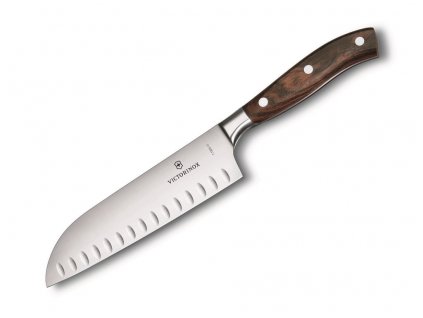 Kuchyňský nůž Victorinox GRAND MAÎTRE 7.7320.17G Rosewood Santoku 17 cm