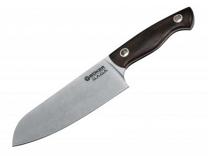 Kuchyňský nůž Böker Saga Grenadill Stonewash Santoku