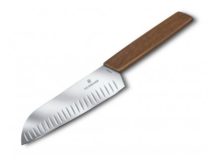 Kuchyňský nůž Victorinox 6.9050.17KG Swiss Modern Santoku 17 cm