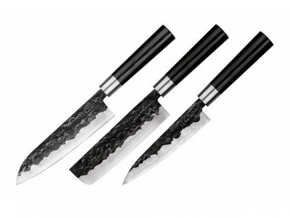 Sada Kuchyňských nožů Samura Blacksmith