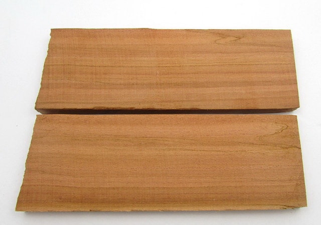 Dřevo Švestka - Plum Scales 2 ks