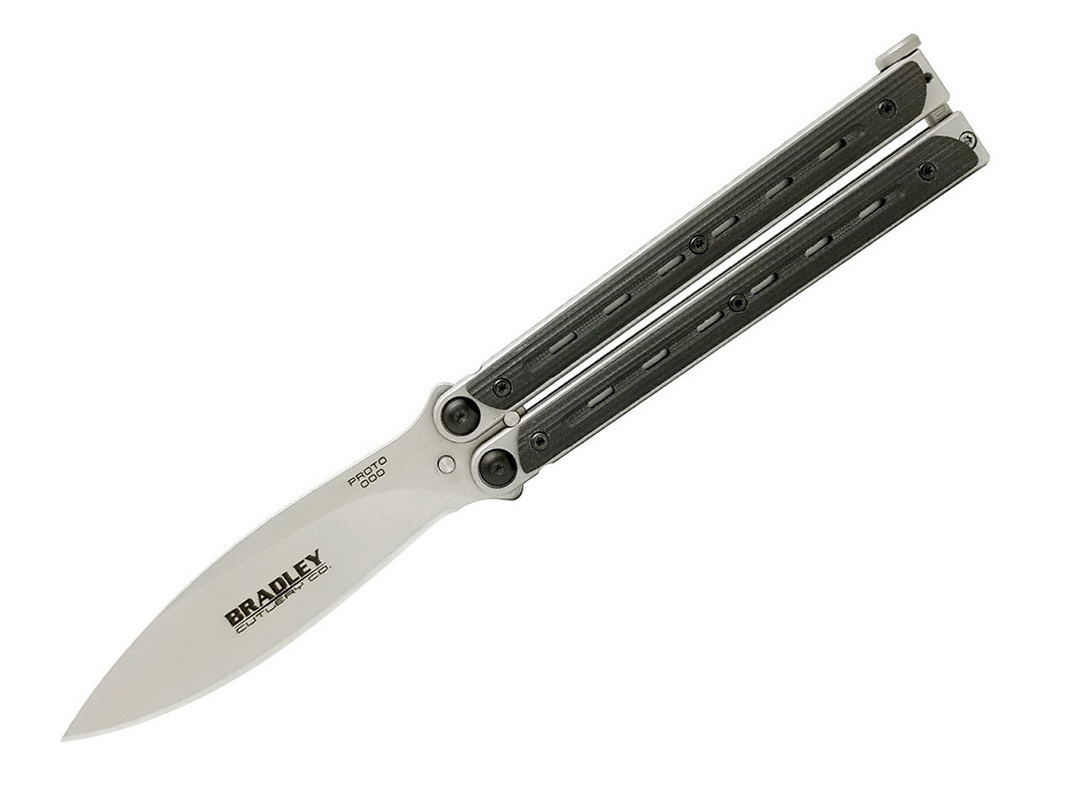 Levně Bradley Kimura Butterfly Black G10 BCC900