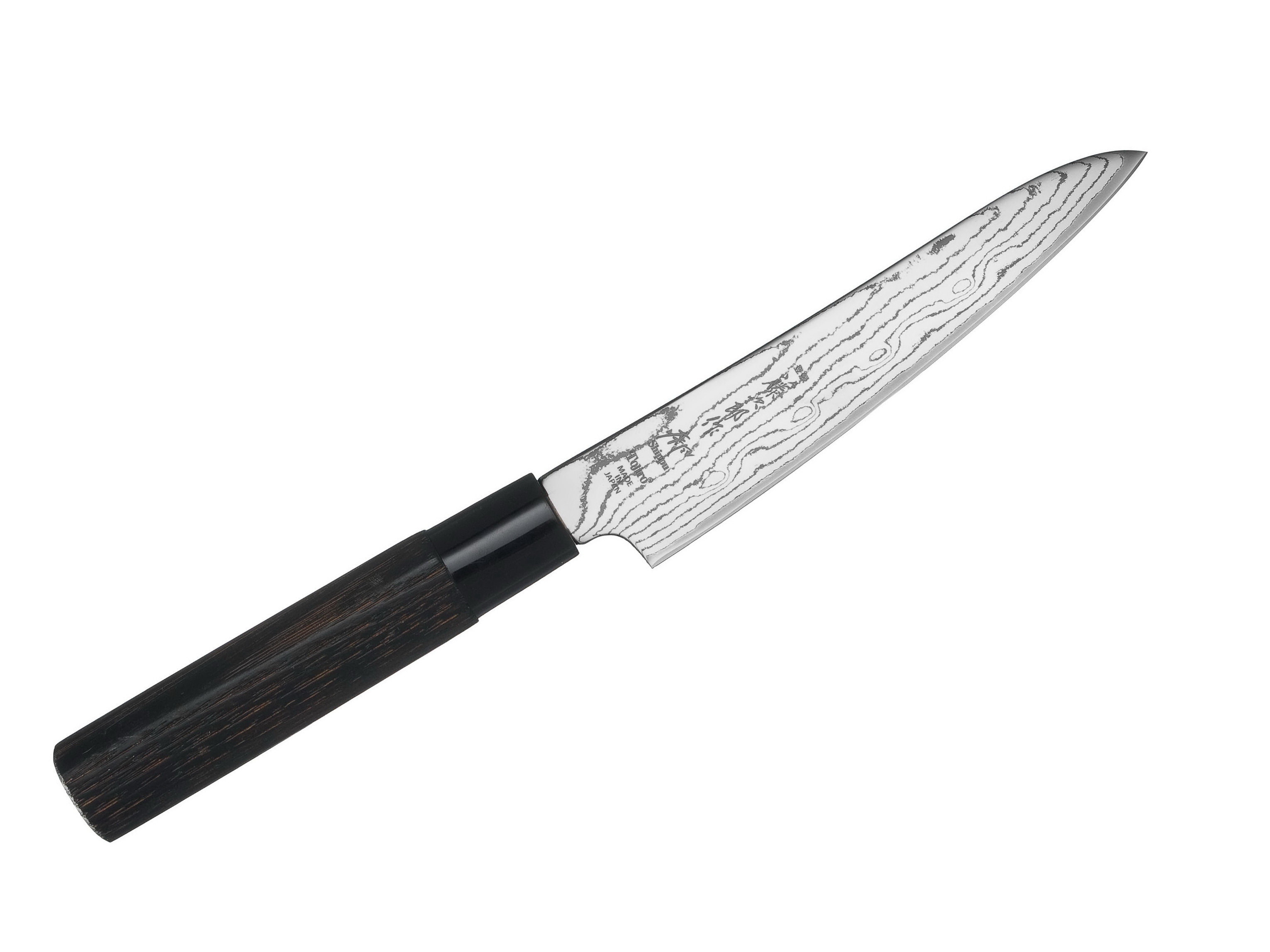 Tojiro FD-1592 Shippu Black Damascus Petty 13 cm