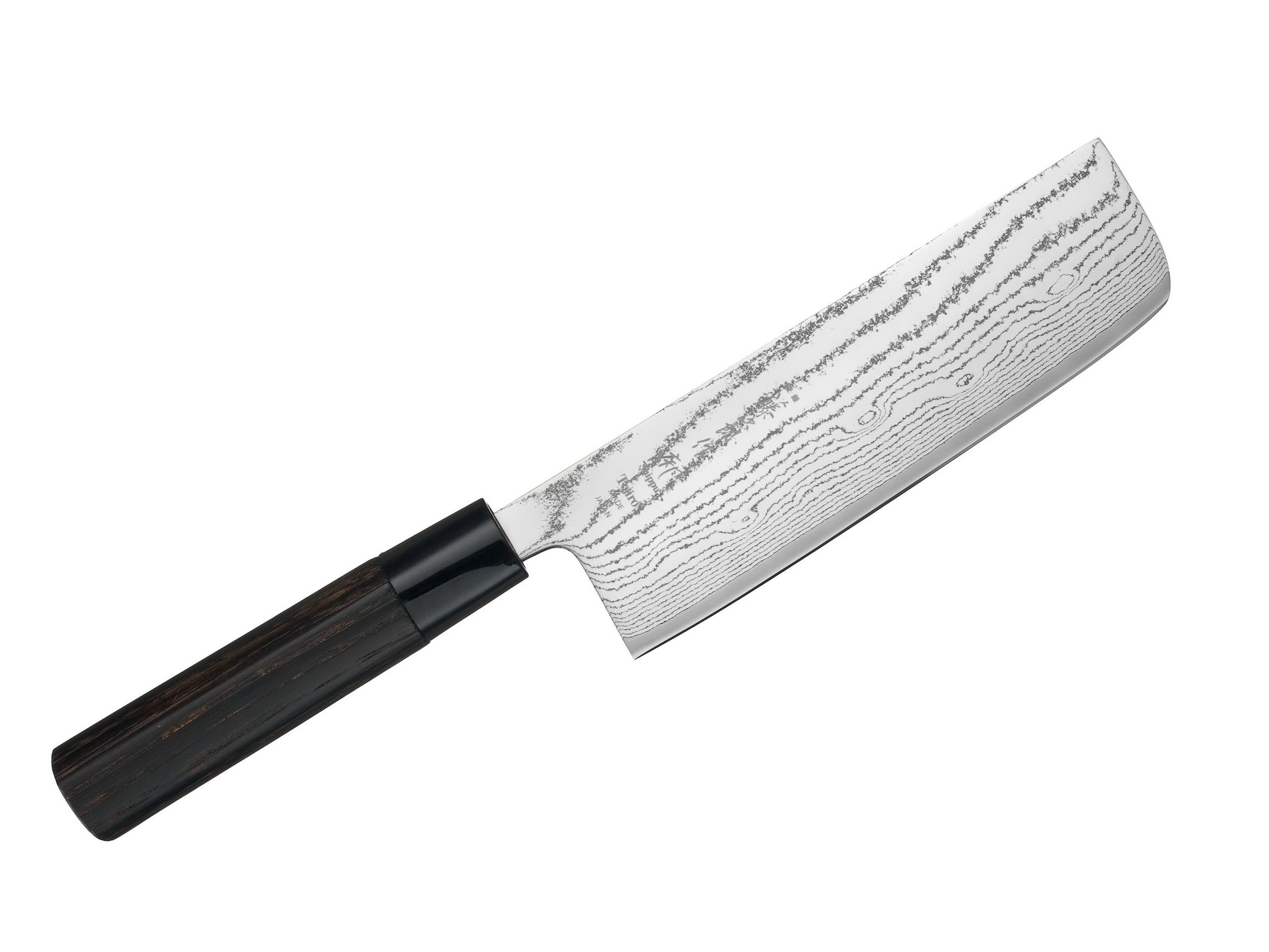 Levně Tojiro FD-1598 Shippu Black Damascus Nakiri 16,5 cm