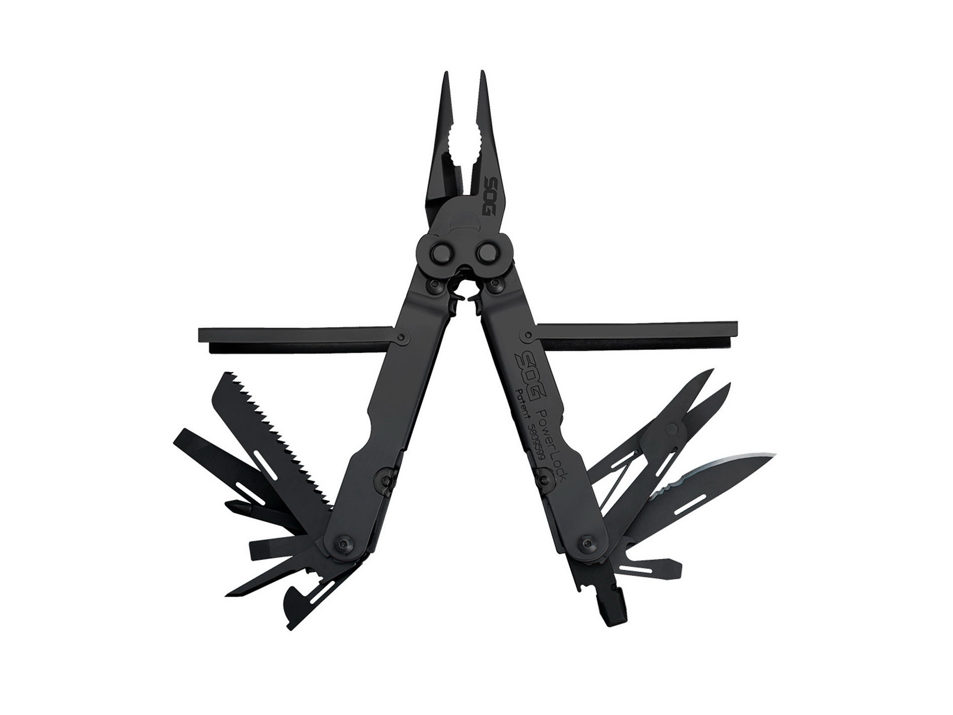 Levně Multitool SOG PowerLock B61N-CP Black