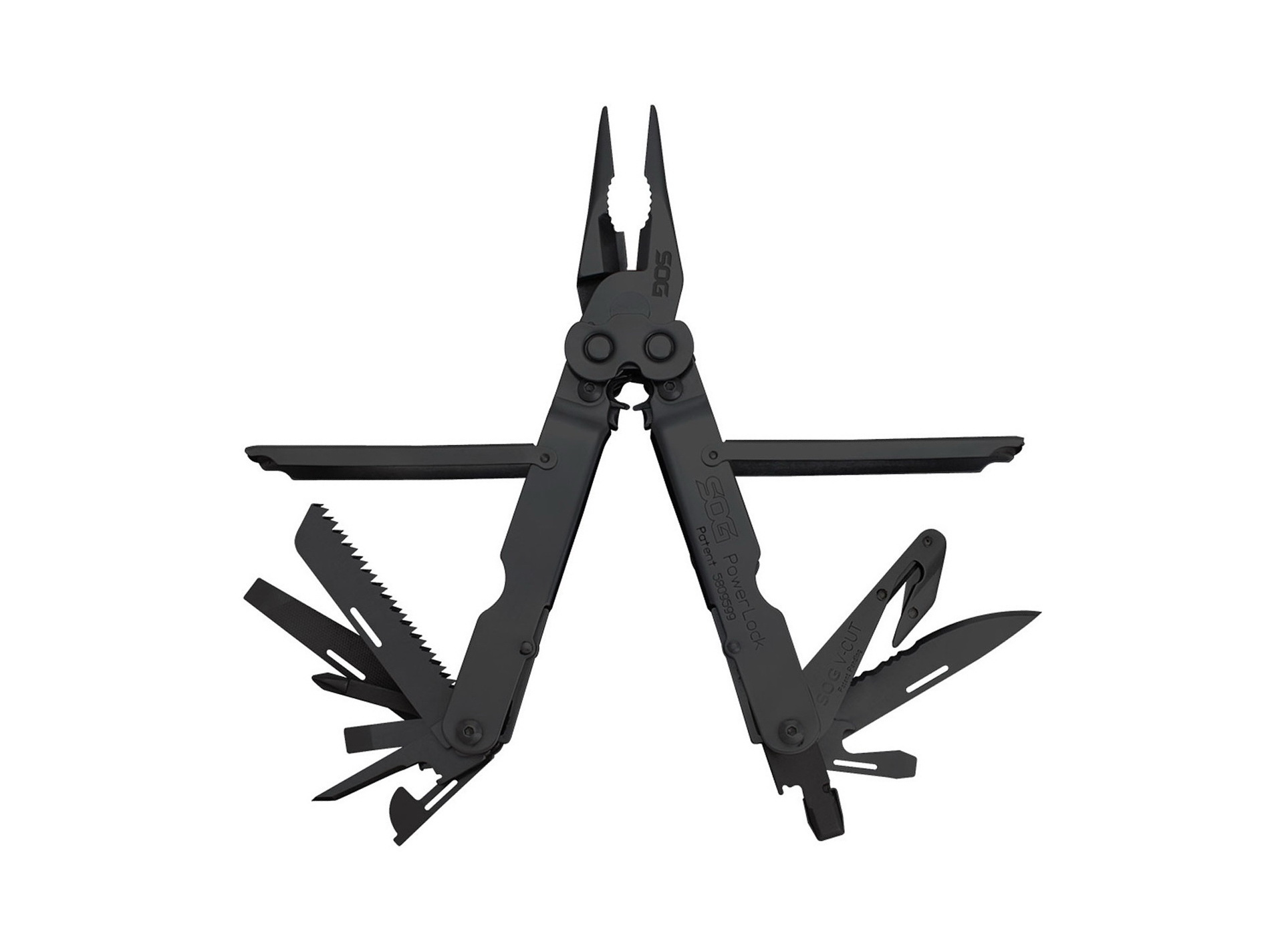 Multitool SOG PowerLock B63N-CP Black V-Cutter