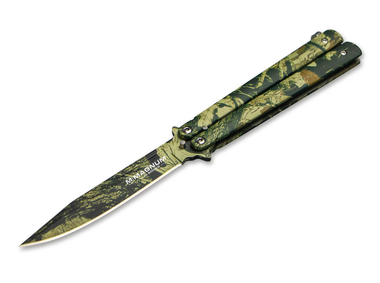 Böker - Magnum Nůž Böker Magnum Balisong Camo