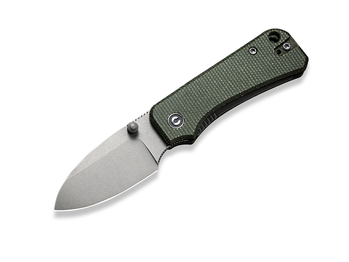 Levně Civivi Baby Banter C19068SB-1 Green Micarta Nitro-V Gray