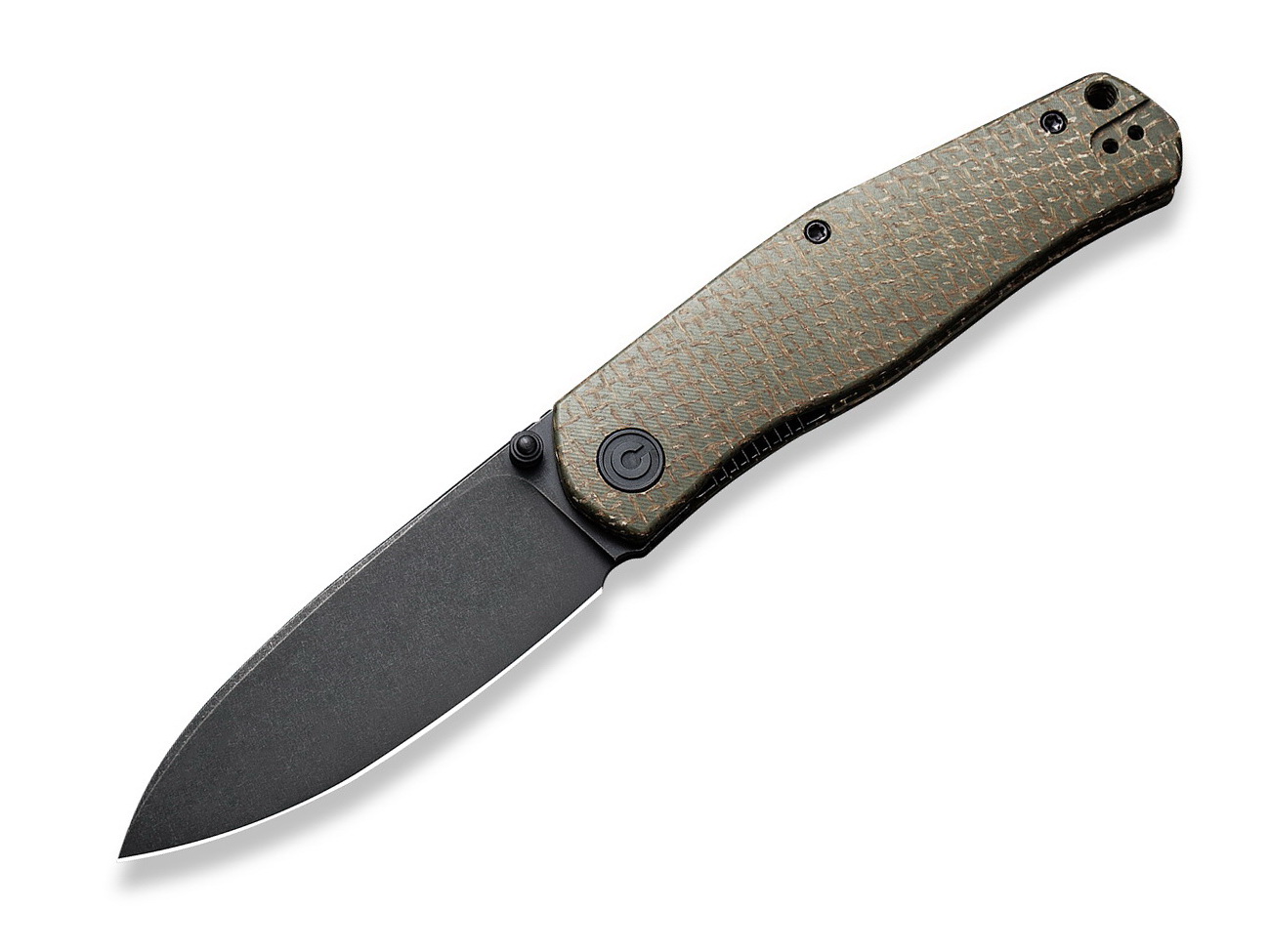 Civivi Sokoke C22007-2 Green Burlap Micarta 14C28N