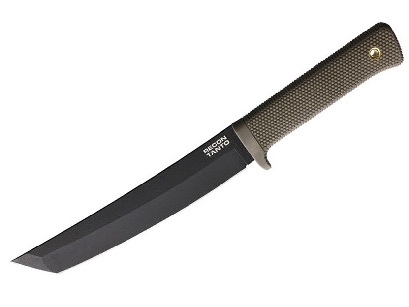 Levně Cold Steel Recon Tanto Dark Earth černý 49LRT-DEBK