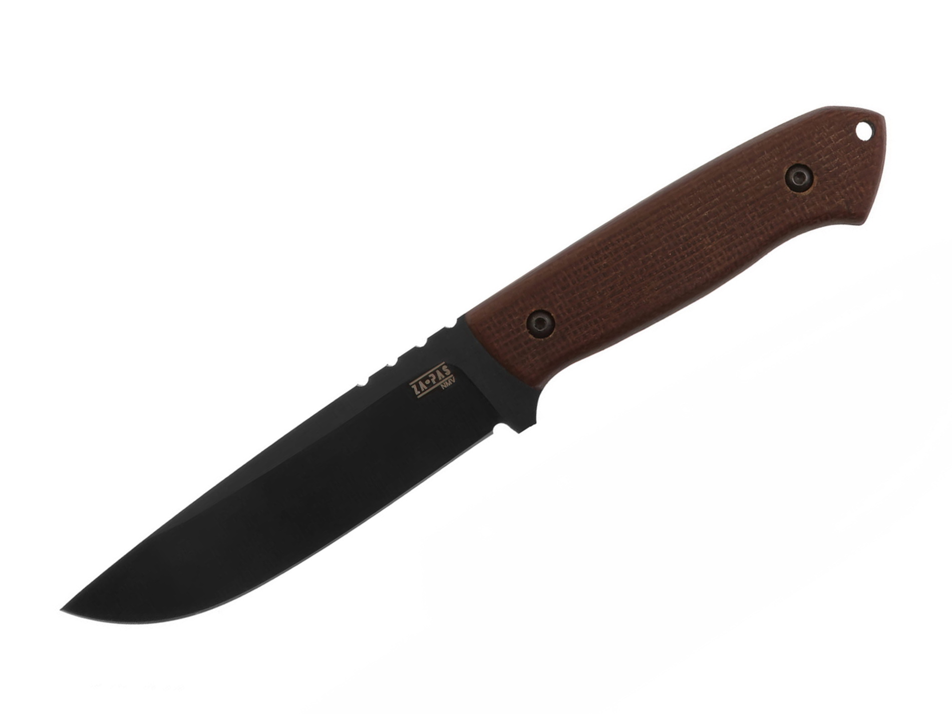 Za-Pas Ultra Outdoor Cerakote Micarta Brown UO-CE-M-BR