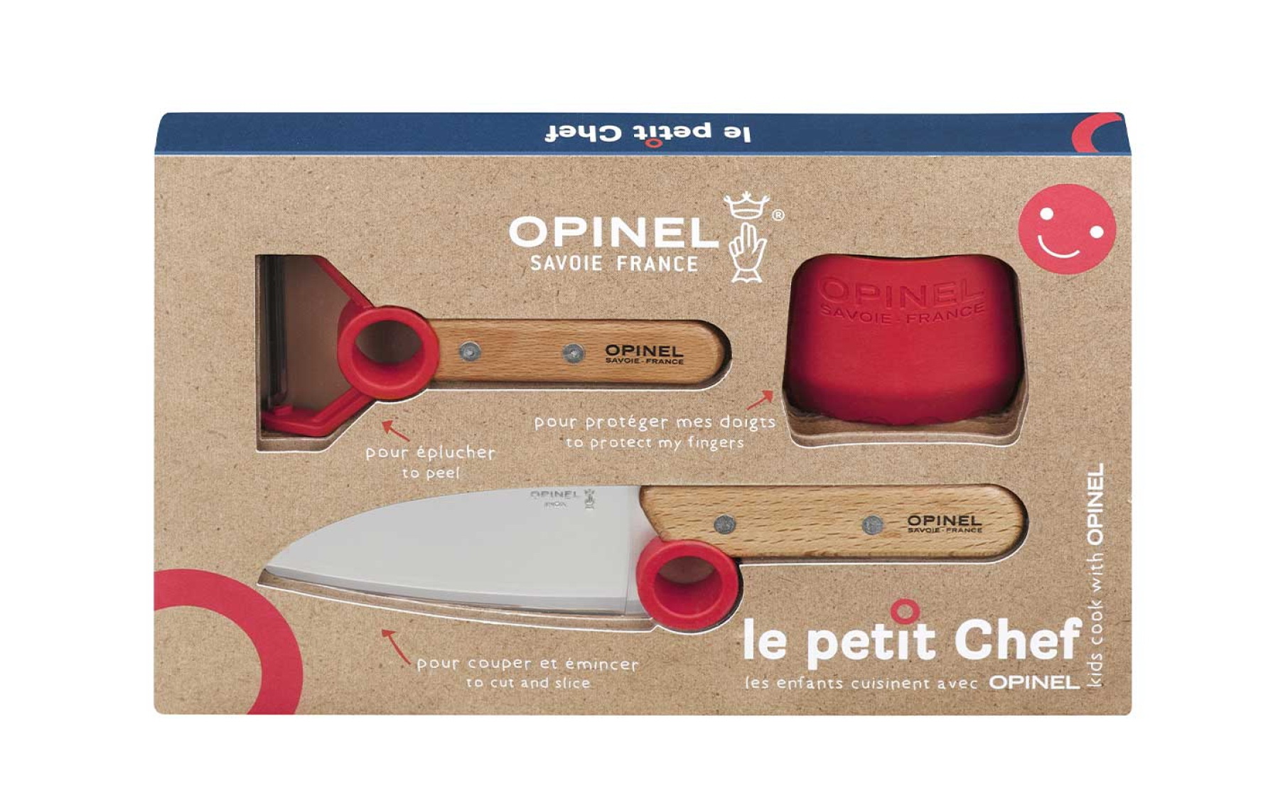 Opinel Le Petit Chef červený