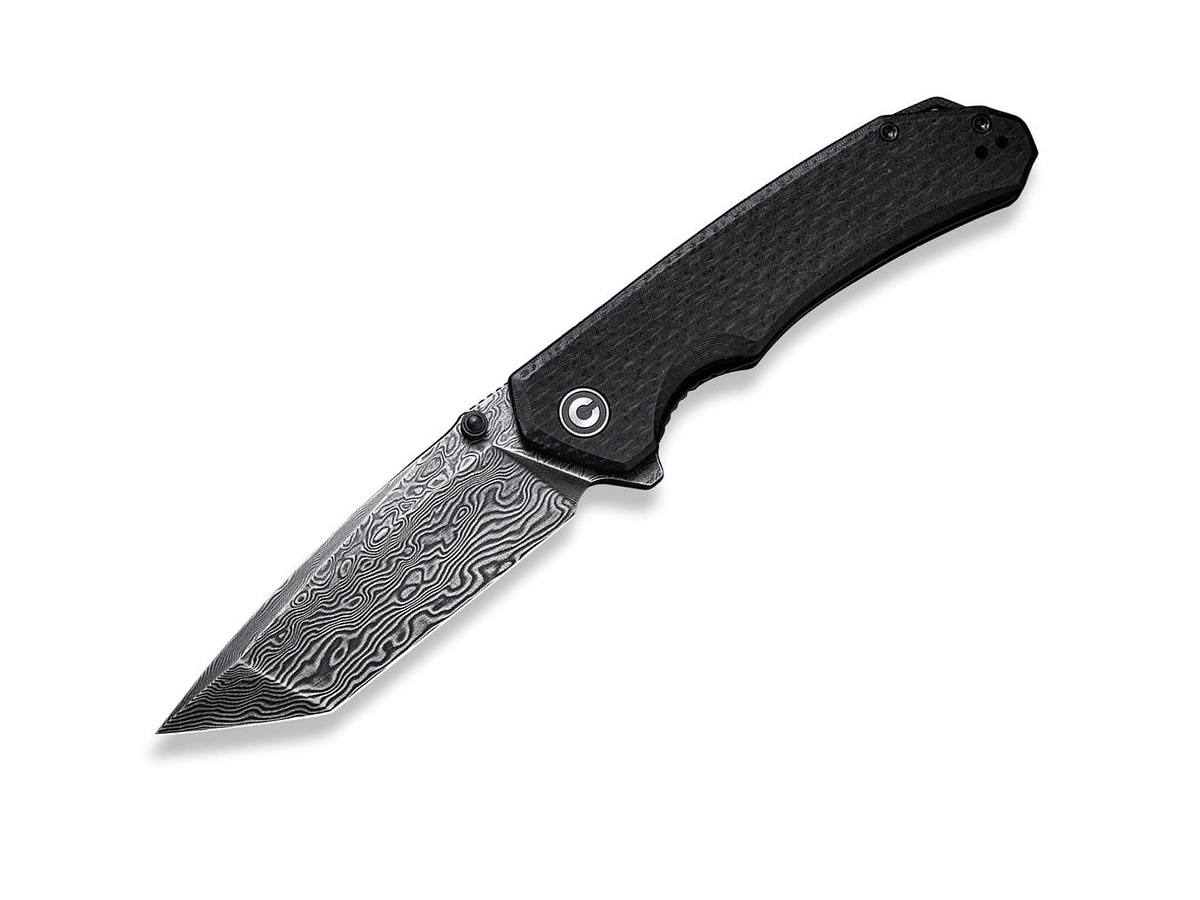 Levně Civivi Brazen C2023DS-1 Damascus Black Micarta