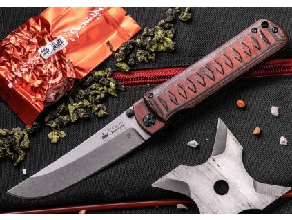 Kizlyar Supreme Whisper D2 SW Red-Black kés