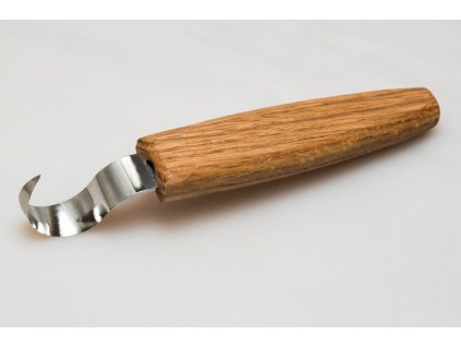 BeaverCraft SK1Oak - 25 mm, Oak Handle kanálfaragó kés - jobb