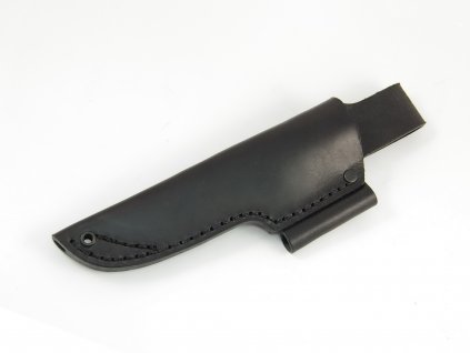 Casström No.10 Black with Firesteel holder késtok