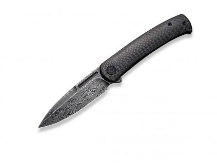 Civivi Cetos C21025B-DS1 Carbon Fiber Damascus Black