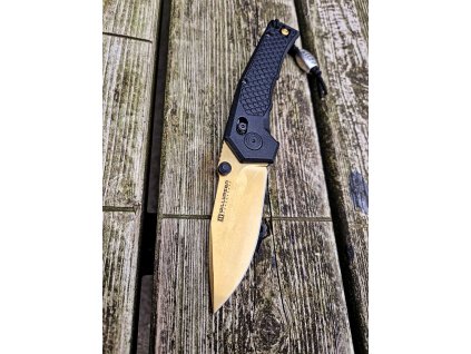 Willumsen Zero7 Black N Gold kés