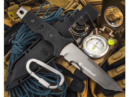 Smith & Wesson Fixed Special Ops Tanto Plain SW7 kés