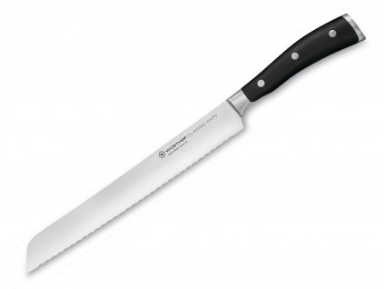 Wüsthof Classic Ikon Double Serrated kenyérvágó kés 23 cm