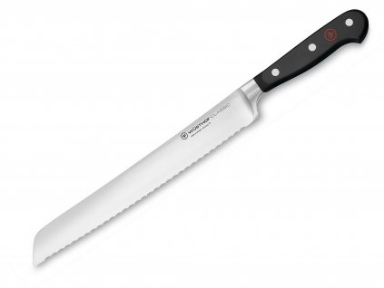 Wüsthof Classic Double Serrated kenyérvágó kés 23 cm