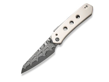 Civivi Vision FG C22036-DS1 Damascus Ivory G10