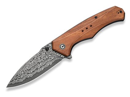 Civivi Photonix C23081B-DS1 Guibourtia Wood Damascus