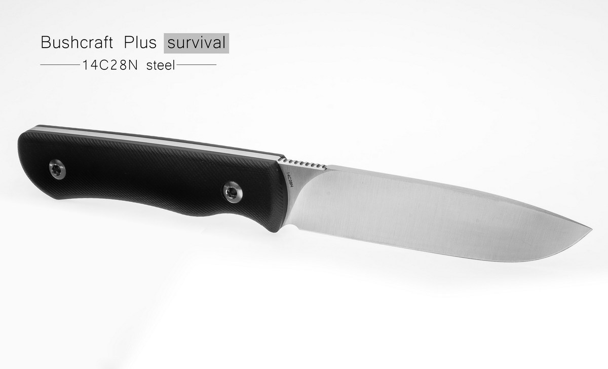 Real Steel Bushcraft Plus Survival kés