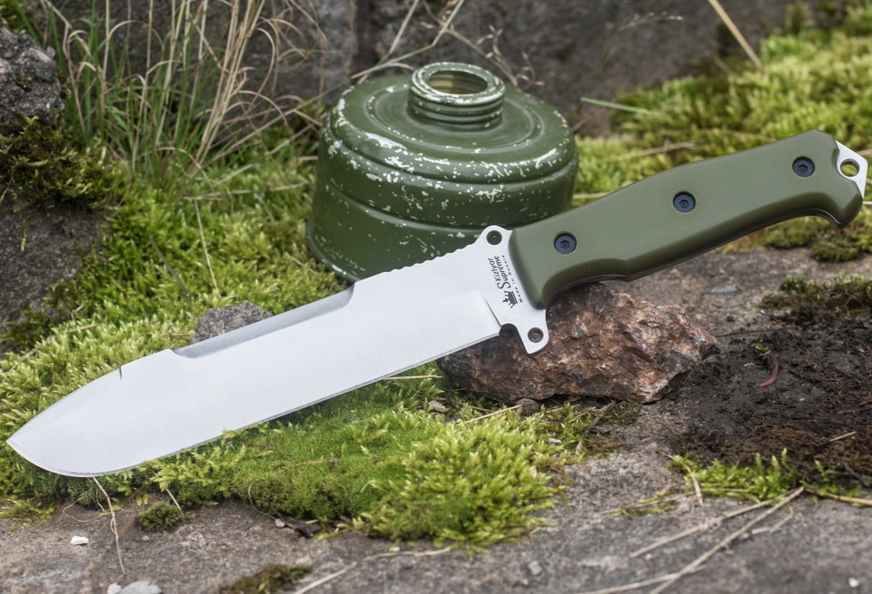 Kizlyar Supreme Survivalist X D2 SW Olive G10 kés