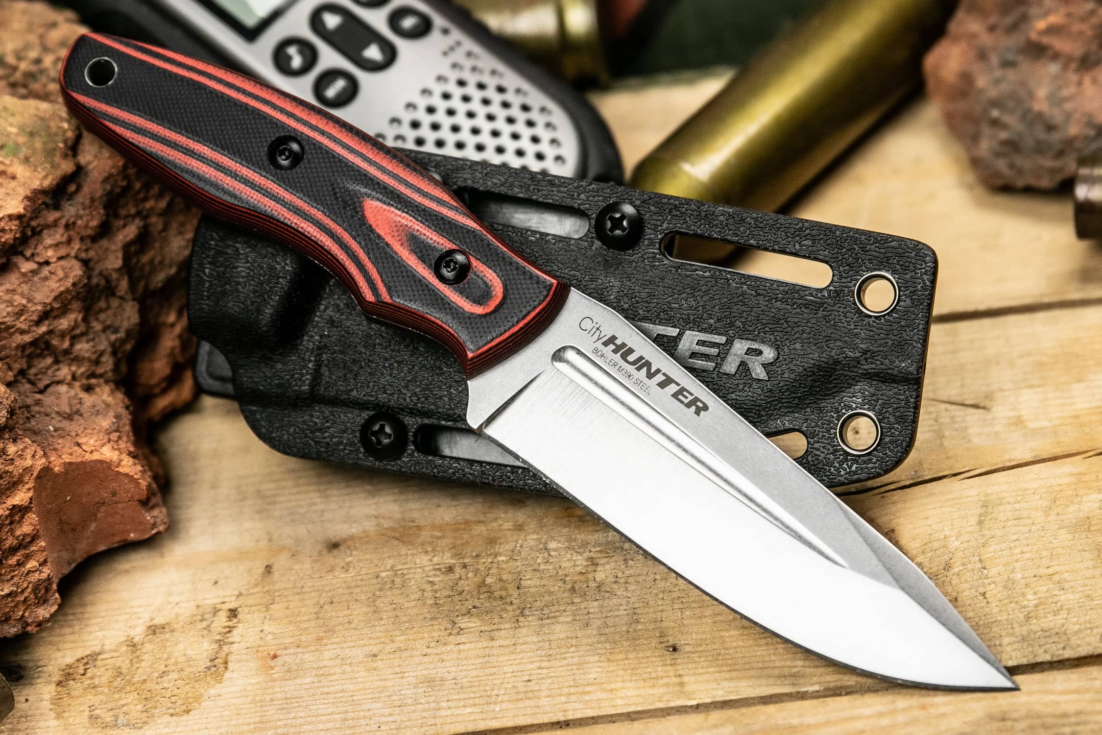 Kizlyar Supreme City Hunter M390 Stonewash