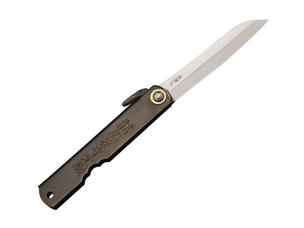 Higonokami Shirogami Black HIGO12BL