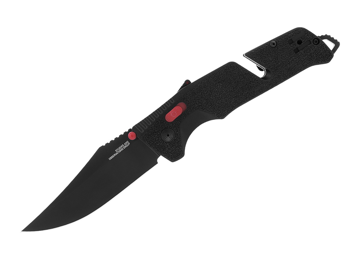 SOG Trident AT Black and Red kés