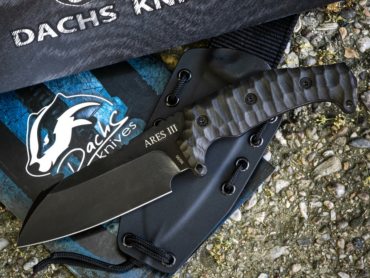 Dachs Knives Ares III fekete