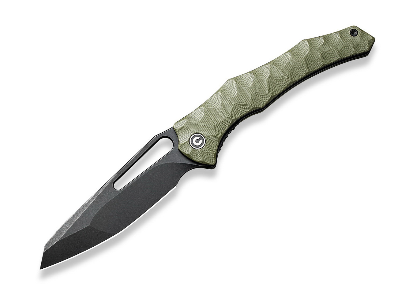 Civivi Spiny Dogfish C22006-3 OD Green G10 Black 14C28N kés